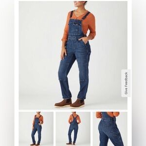 Duluth XS Denim Overalls